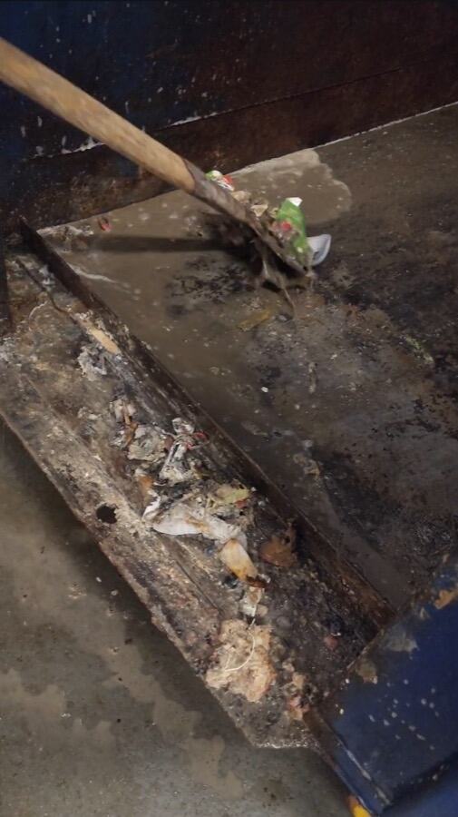Garbage chute, bins and compactor room cleaning
